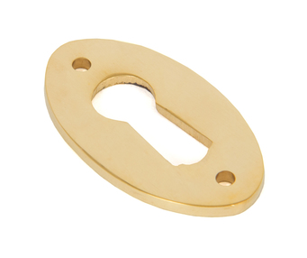View 83812 - Polished Brass Oval Escutcheon - FTA offered by HiF Kitchens