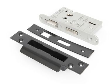 View 90052 - Black 2½'' 5 Lever Heavy Duty BS Sash Lock - FTA offered by HiF Kitchens