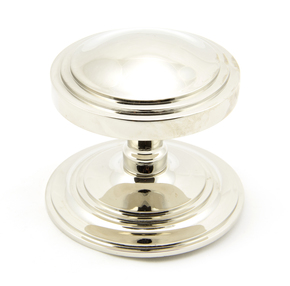 View 90068 - Polished Nickel Art Deco Centre Door Knob - FTA offered by HiF Kitchens