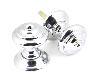 View 90296 - Polished Chrome Elmore Concealed Mortice Knob Set - FTA offered by HiF Kitchens