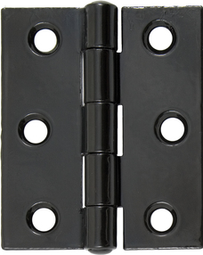 View 91040 - Black 3'' Butt Hinge (pair) - FTA offered by HiF Kitchens