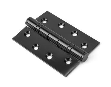 View 91043 - Black 4'' Ball Bearing Butt Hinge (pair) - FTA offered by HiF Kitchens