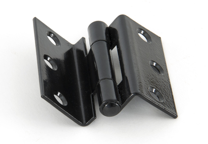 View 91046 - Black 2½'' Stormproof Hinge 1951 (Pair) - FTA offered by HiF Kitchens
