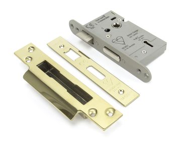View 91056 - PVD 2½'' BS Heavy Duty Sash Lock - FTA offered by HiF Kitchens