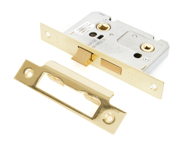 View 91088 - Electro Brassed 2½'' Bathroom Mortice Lock - FTA offered by HiF Kitchens