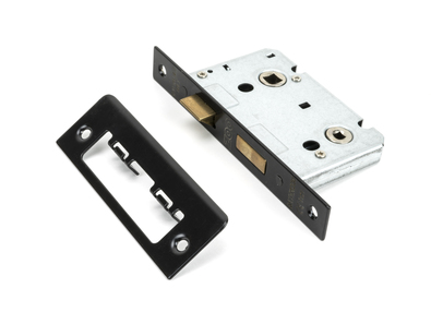 View 91089 - Black 2½'' Bathroom Mortice Lock - FTA offered by HiF Kitchens