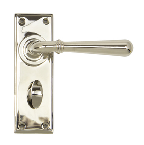 View 91430 - Polished Nickel Newbury Lever Bathroom Set - FTA offered by HiF Kitchens