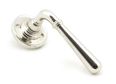 View 91432 - Polished Nickel Newbury Lever on Rose Set - FTA offered by HiF Kitchens