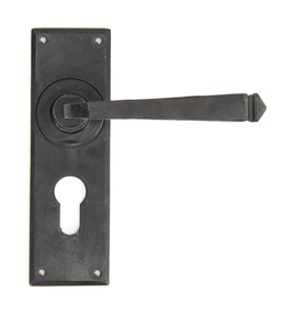 View 91482 - External Beeswax Avon Lever Euro Lock Set - FTA offered by HiF Kitchens