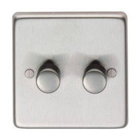 Added 91811 - SSS Double LED Dimmer Switch - FTA To Basket