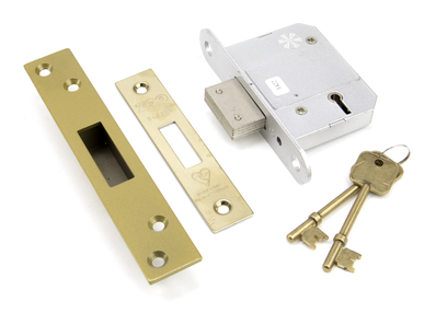 View 91831 - PVD 2½'' 5 Lever BS Deadlock - FTA offered by HiF Kitchens
