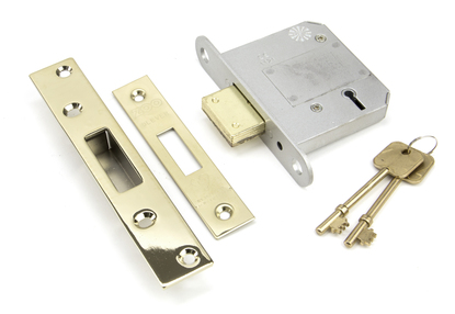 View 91832 - PVD 3'' 5 Lever BS Deadlock - FTA offered by HiF Kitchens