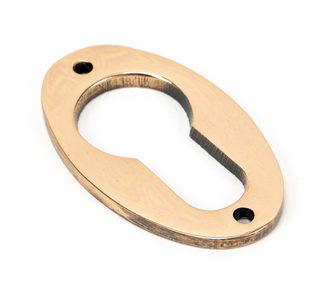 View Polished Bronze Oval Euro Escutcheon offered by HiF Kitchens