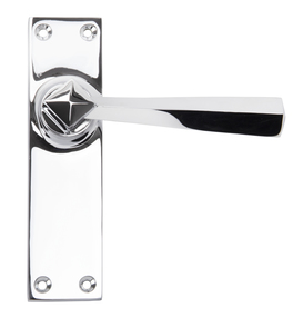 View Polished Chrome Straight Lever Latch Set offered by HiF Kitchens