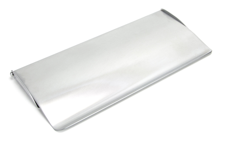 Added 92006 - Satin Chrome Small Letter Plate Cover - FTA To Basket