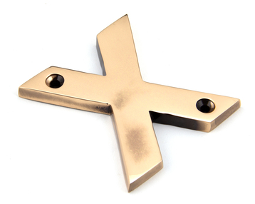 View 92031X - Polished Bronze Letter X - FTA offered by HiF Kitchens