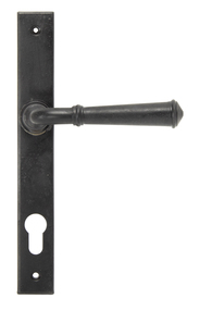 View 92055 - External Beeswax Regency Slimline Lever Espag. Lock Set - FTA offered by HiF Kitchens