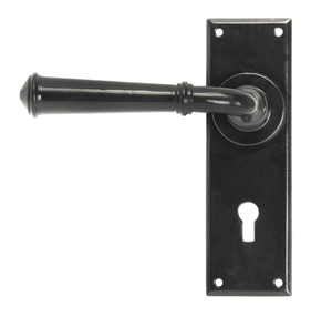 View Black Regency Lever Lock Set offered by HiF Kitchens