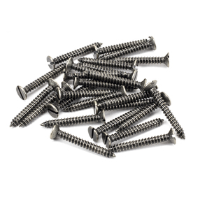View 92953 - Pewter 8x1¼'' Countersunk Screws (25) - FTA offered by HiF Kitchens