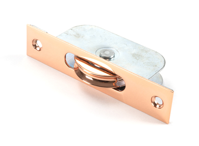 View 47074 - Polished Bronze Square Ended Sash Pulley 75kg - FTA offered by HiF Kitchens