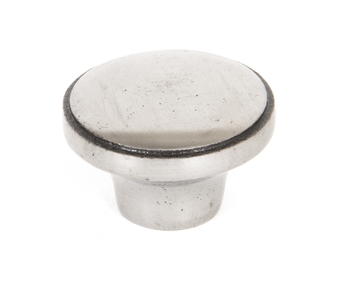 Added 33365 - From The Anvil Natural Smooth Ribbed Cabinet Knob - FTA To Basket