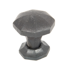 View 33369 - From The Anvil Beeswax Octagonal Cabinet Knob - Small - FTA offered by HiF Kitchens
