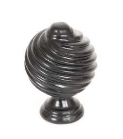 Added 33376 - From The Anvil Black Twist Cabinet Knob - FTA To Basket