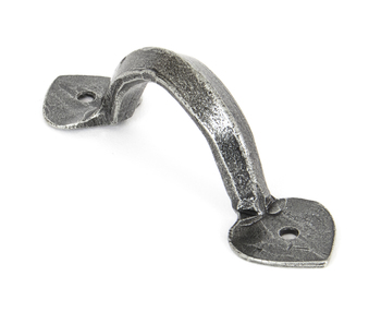 View 33640 - From The Anvil Pewter 4'' Gothic D Handle - FTA offered by HiF Kitchens