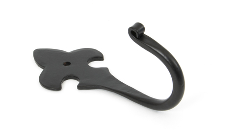 View 33834 - From The Anvil Black Fleur-De-Lys Coat Hook - FTA offered by HiF Kitchens