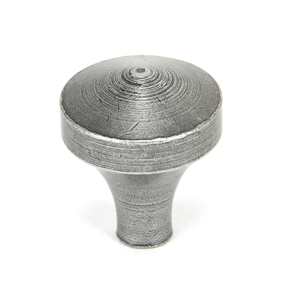 Added 45211 - From The Anvil Pewter Shropshire Cabinet Knob - Small - FTA To Basket