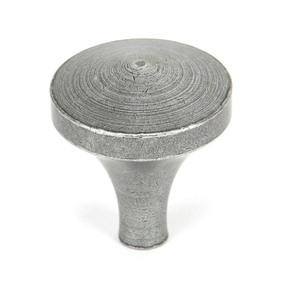 Added 45212 - From The Anvil Pewter Shropshire Cabinet Knob - Large - FTA To Basket
