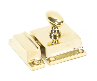 View 46051 - From tHe Anvil Polished Brass Cabinet Latch - FTA offered by HiF Kitchens