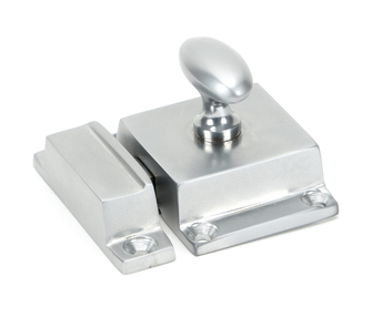 View From the Anvil Satin Chrome Cabinet Latch 46052 offered by HiF Kitchens