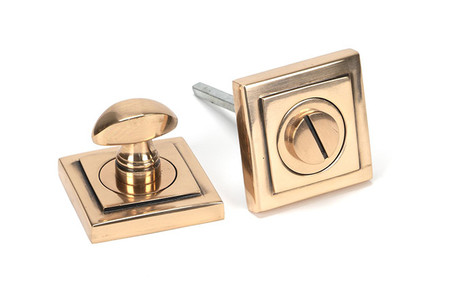 View 46112 - Polished Bronze Round Thumbturn Set (Square) - FTA offered by HiF Kitchens