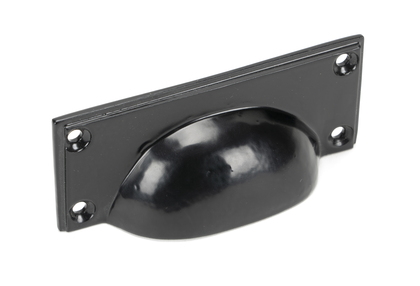 View From The Anvil Black Art Deco Drawer Pull 46135 offered by HiF Kitchens