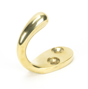 View 46308 - From The Anvil Polished Brass Celtic Single Robe Hook - FTA offered by HiF Kitchens