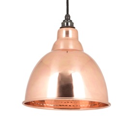 View From The Anvil Hammered Copper Brindley Pendant 49500 offered by HiF Kitchens