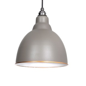 Added 49507WG - From The Anvil The Brindley Pendant in Warm Grey - FTA To Basket