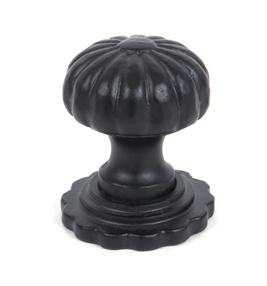 View 83509 - From The Anvil Black Flower Cabinet Knob - Large - FTA offered by HiF Kitchens