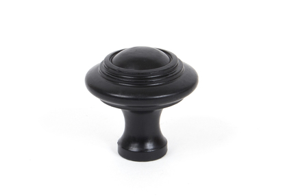 Added 83513 - From The Anvil Black Ringed Cabinet Knob - Large - FTA To Basket