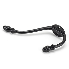 View 83542 - From The Anvil Black 6 1/2'' Hat & Coat Hook - FTA offered by HiF Kitchens