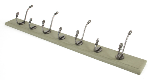 Added 83745 - From The Anvil Olive Green Country Hat and Coat Rack - FTA To Basket