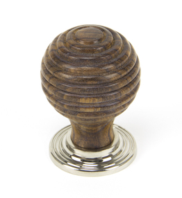 Added 83873 - From The Anvil Rosewood and PN Beehive Cabinet Knob 35mm - FTA To Basket