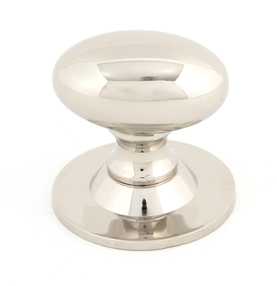 Added 83880 - From The Anvil Polished Nickel Oval Cabinet Knob 40mm - FTA To Basket