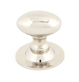 View From The Anvil Polished Nickel Oval Cabinet Knob 33mm 83886 offered by HiF Kitchens