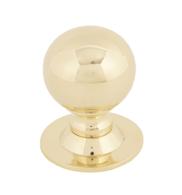 Added From The Anvil Polished Brass Ball Cabinet Knob 31mm 83887 To Basket