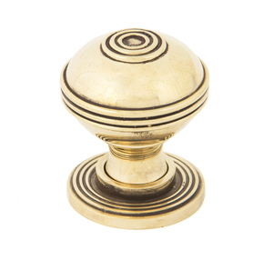 View 83895 - From The Anvil Aged Brass Prestbury Cabinet Knob 32mm - FTA offered by HiF Kitchens