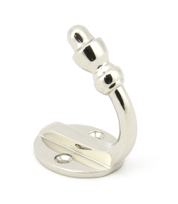 View From The Anvil Polished Nickel Coat Hook 91749 offered by HiF Kitchens
