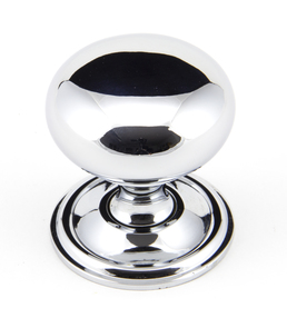 Added From tHe Anvil Polished Chrome Mushroom Cabinet Knob 38mm 92031 To Basket
