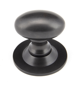 Added 92036 - From The Anvil Aged Bronze Oval Cabinet Knob 33mm - FTA To Basket